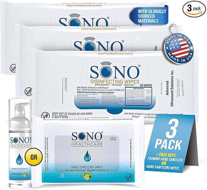 SONO Disinfecting Wipes by SONO