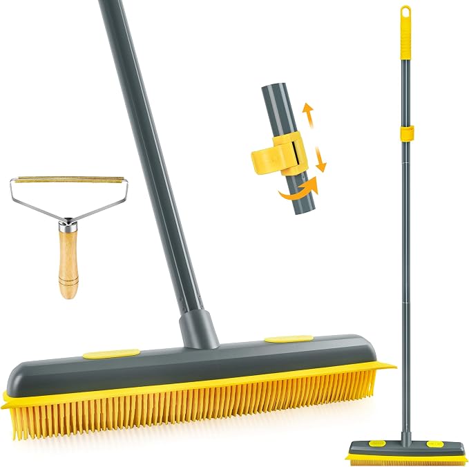 NEWE Rubber Pet Hair Removal Broom by NEWE