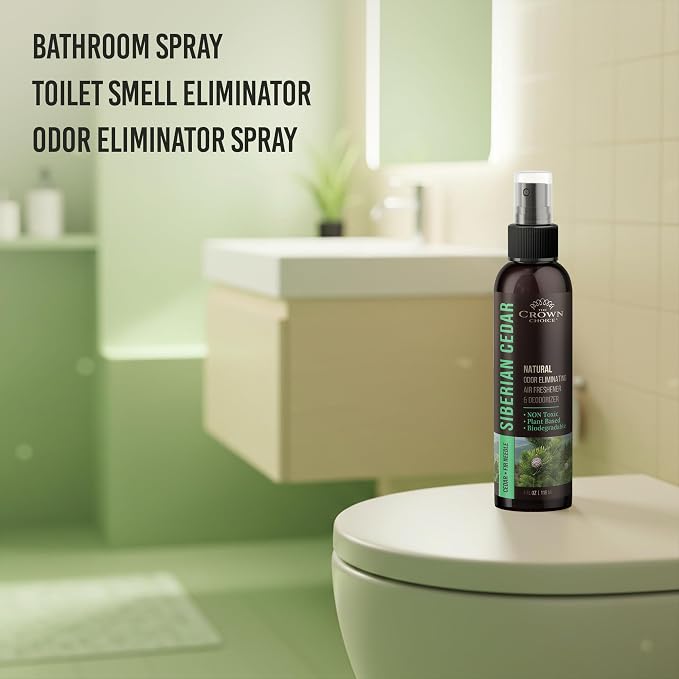 Non-Toxic Odor Eliminator, Natural Cedar Air Freshener Spray - Image 9