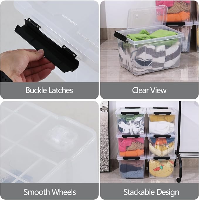 Ggbin 22 Quart Plastic Storage Box - Image 4
