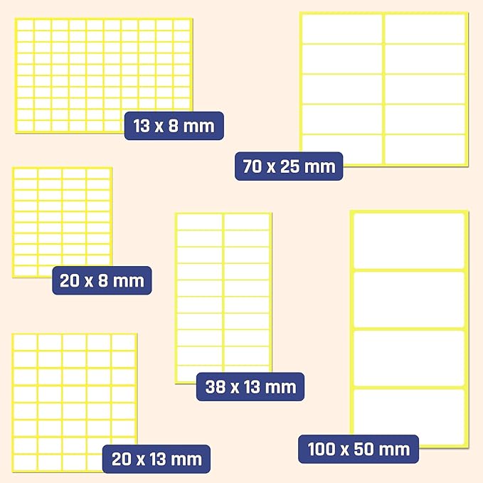 200 Pack, Labels Stickers for Storage Bins - Image 7