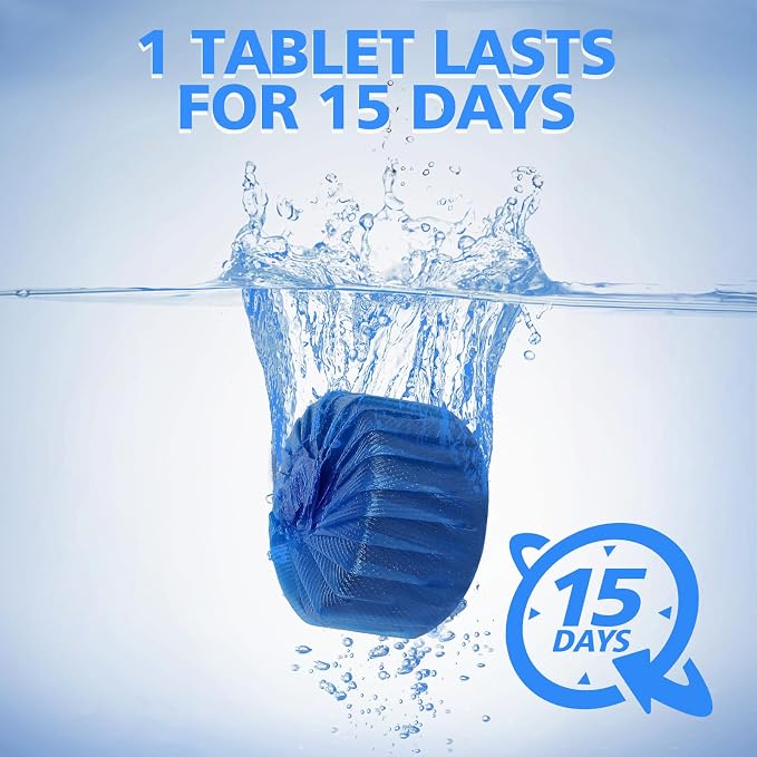 USKICH 80 Pack Toilet Bowl Cleaner Tablets, Long-Lasting Household Toilet - Image 6