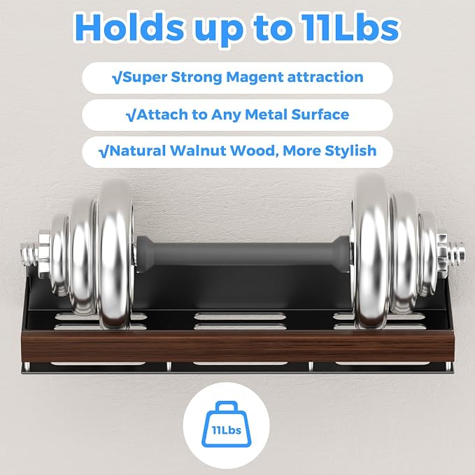 Walnut Magnetic Spice organizer - Image 4