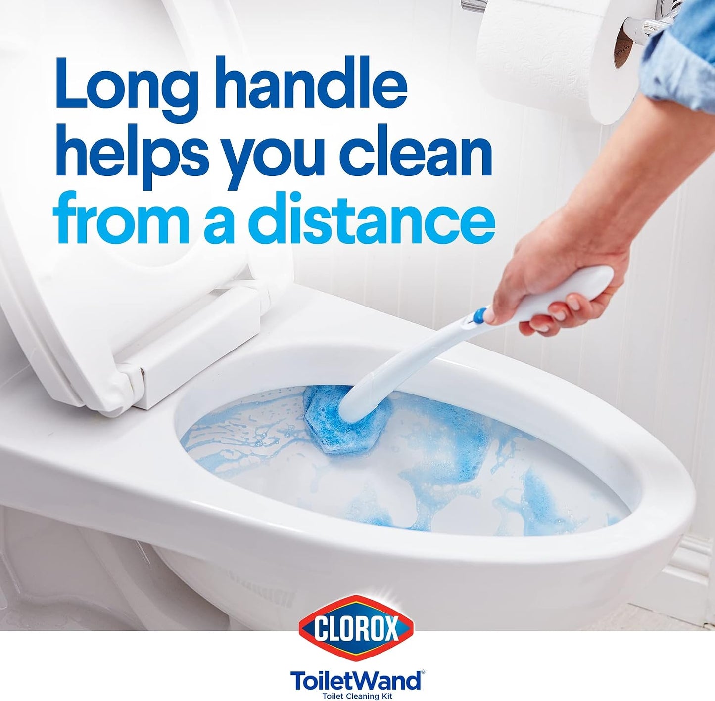 CLOROX Disinfecting Value Pack, 3x 75ct Disinfecting Wipes, Toilet Wand System with 16 Disinfecting Refills
