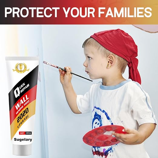 Drywall Patch Repair Kit with Scraper, Wall Spackle Repair Paste, Wall Mending - Image 6