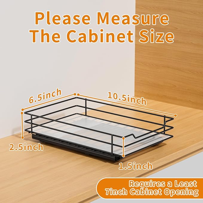 RCHYFEED Pull Out Spice Rack Organizer - Image 5