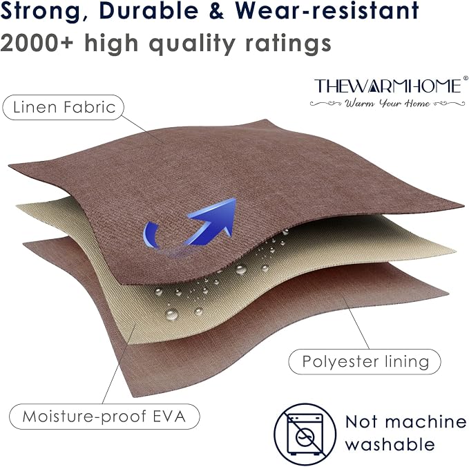 TheWarmHome Small Fabric Canvas Storage Bin - Image 6