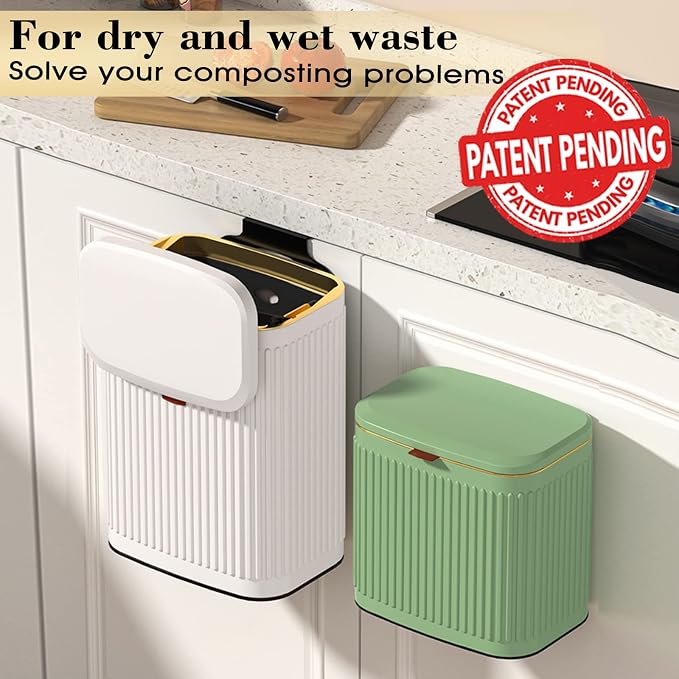 GloDeals Kitchen Small Trash Can - Image 5