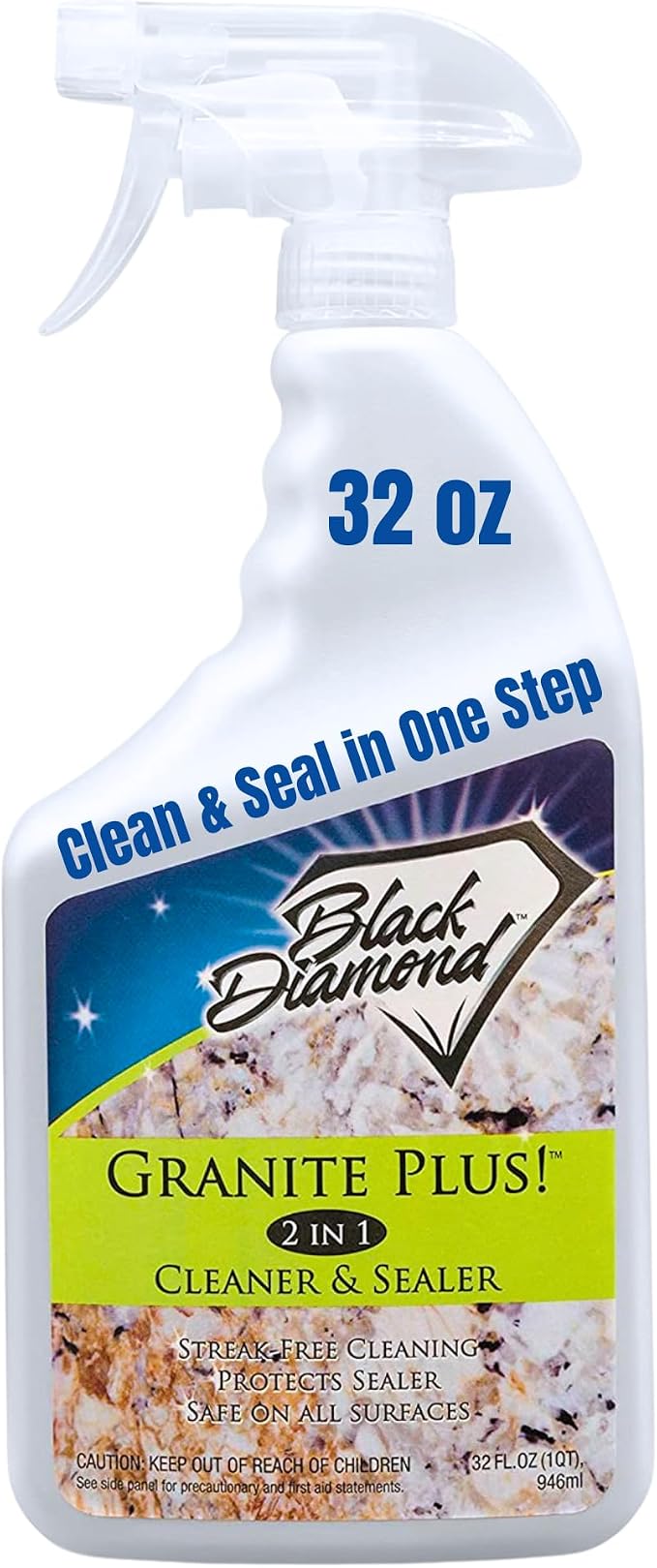 Black Diamond Stoneworks GRANITE PLUS! 2 in 1 Cleaner & Sealer by BlackDiamondStoneworks