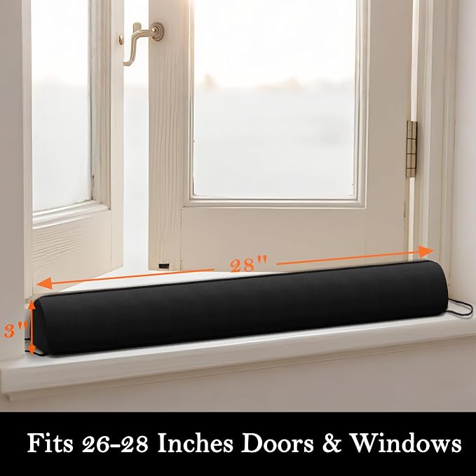 Sunolga 28" Door Draft Stopper Blocks Hot and Cold Air - Image 2