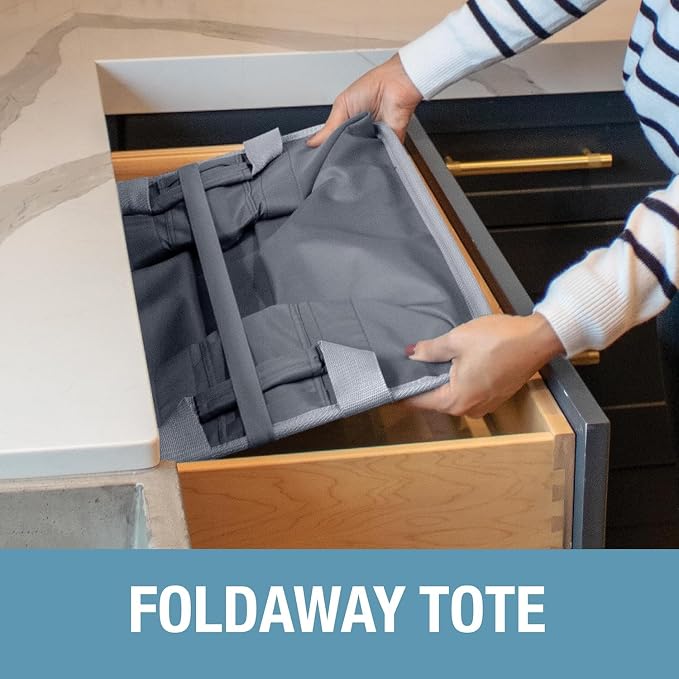 CleverMade Collapsible Laundry Basket Hamper - Image 5
