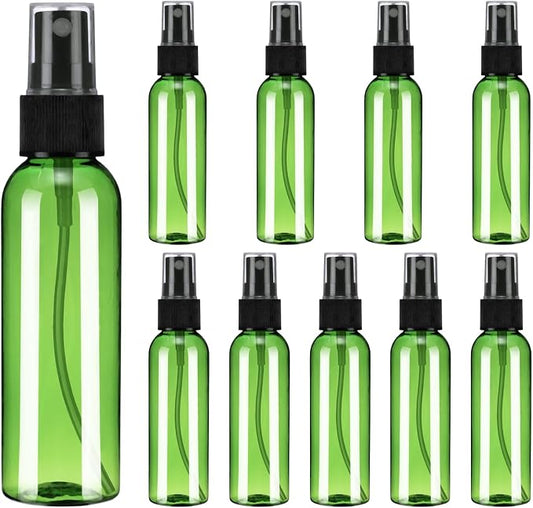 uxcell 20Pack Spray Bottles, 2 Oz/60ML Reusable Clear Empty Mist Plastic Mini by uxcell