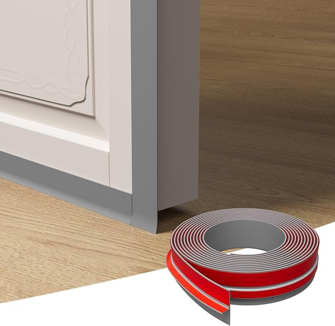 T-Shaped Door Draft Stopper, 1.97 in x 40 Ft Silicone Seal Strip - Image 3