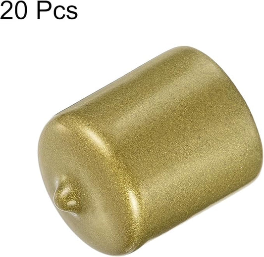 uxcell 20pcs Rubber End Caps 26mm ID Vinyl Round Tube Bolt Cap Cover Thread - Image 2