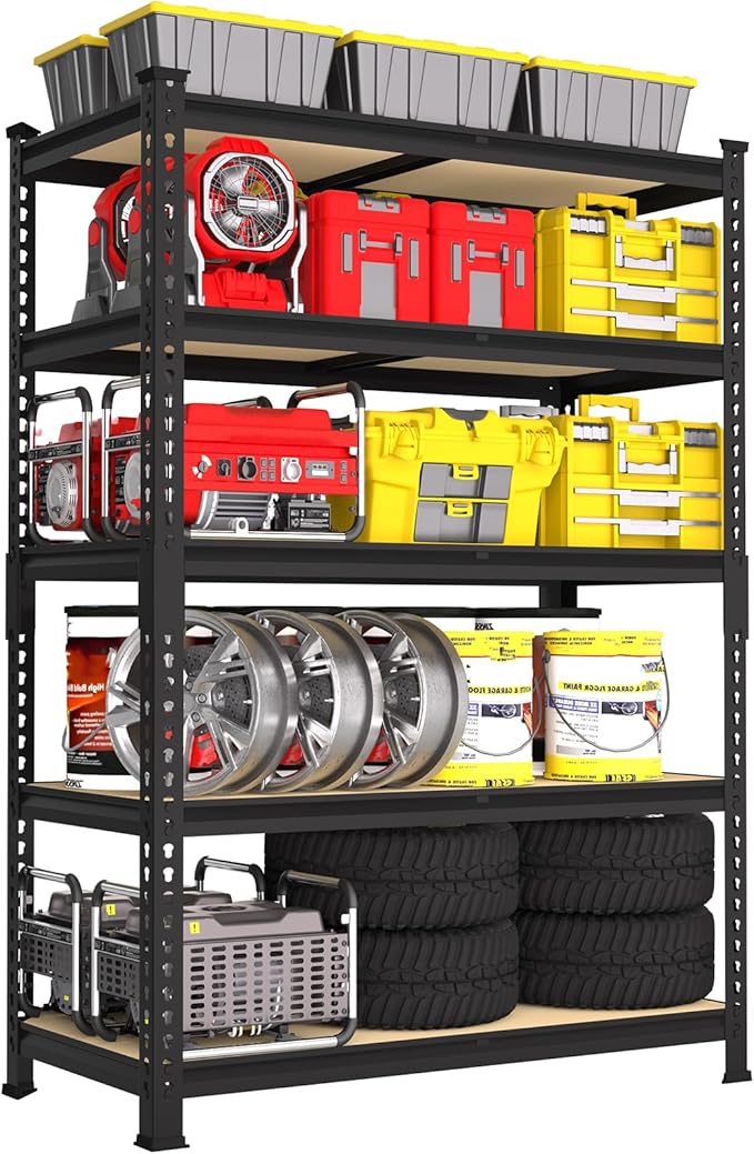 PrimeZone 35.5" x 12" x 72" Heavy Duty Storage Shelves