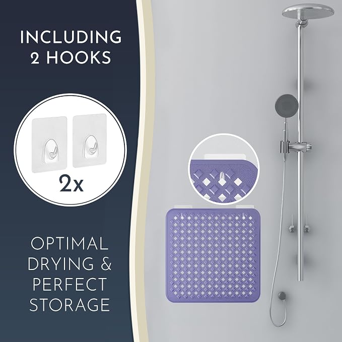 Homerella Anti Slip Shower Mat | Anti Mold Non Slip Bathtub Mat - Image 4