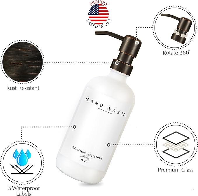 Emerson Soap Dispenser, Dish Soap Dispenser - Image 3