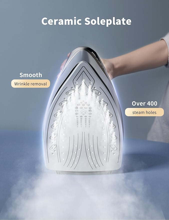 Sundu Iron Steamer for Clothes, 1600W Steam Station Professional Steam Iron For - Image 6