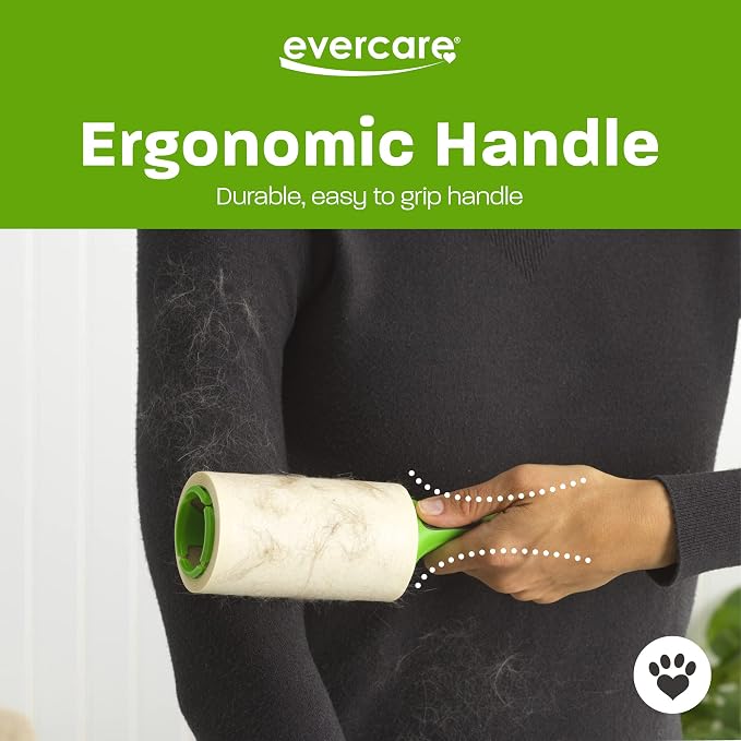Evercare All Purpose Pet Hair Lint Roller, 100 Sheets – Reusable Sticky Roller - Image 7
