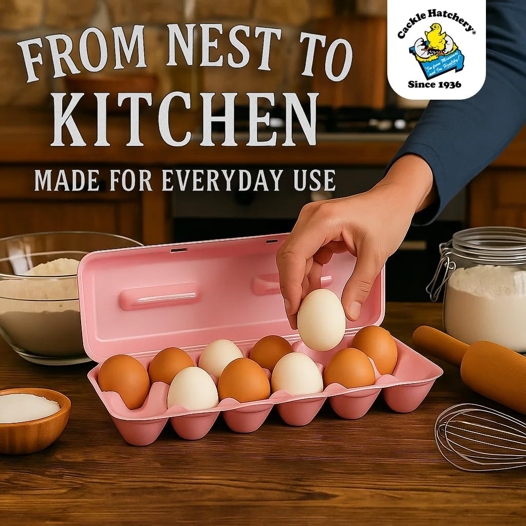 Foam Egg Cartons for Chicken Eggs Holds 1 Dozen Eggs (Assorted, 15pk)