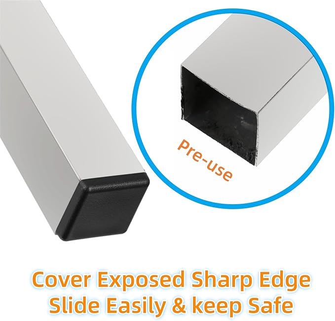 Furnigear Plastic Plugs Tubing End Cap Chair End Caps Outside Bottom Tubing - Image 5