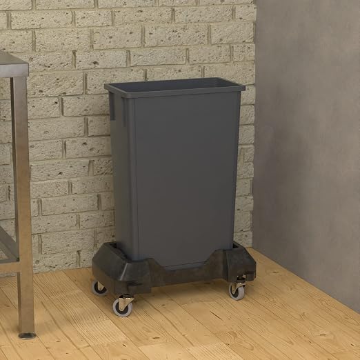 23 Gallon Gray Slim Jim Trash Can - Image 3