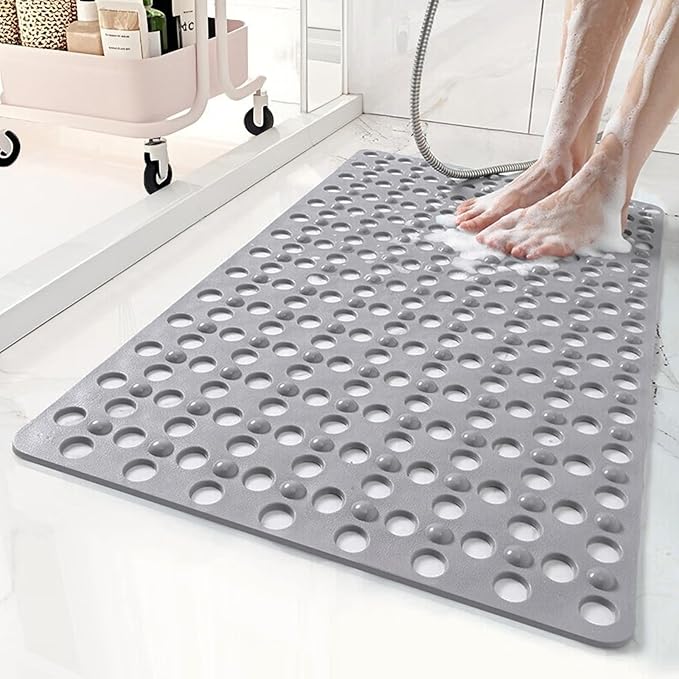 Non Slip Bathtub Mat and Shower Mat 31x17 inch, Bath Mat by Unknown