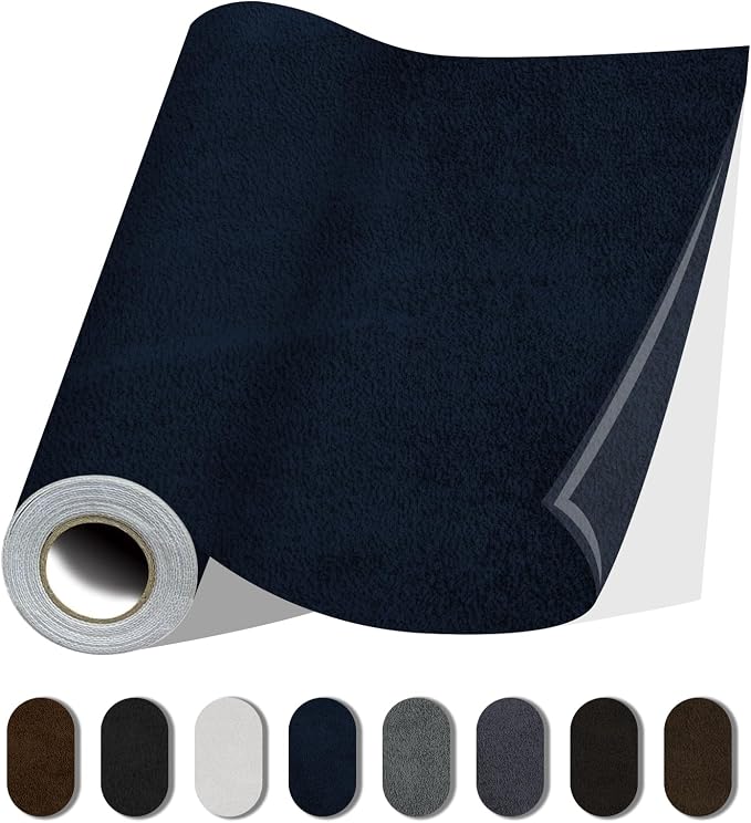 Fabric Repair Patches, 35X79 Inch Self-Adhesive Suede Patches Tape Durable by Lifeshoon