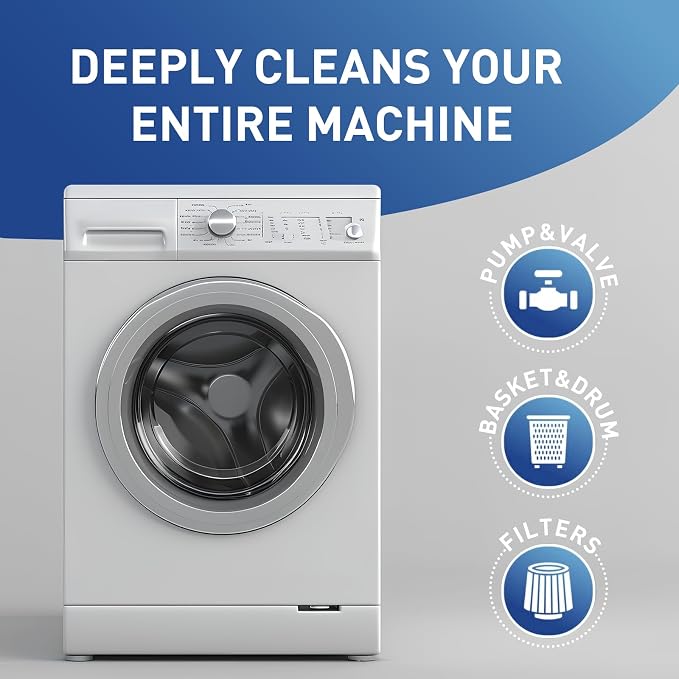 Washing Machine Cleaner Tablets 30 Pack - Image 6