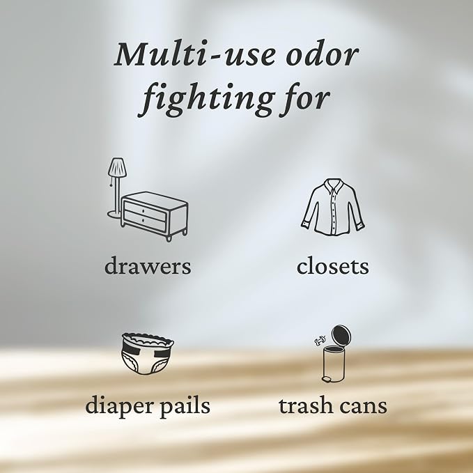 Fresh Wave Lemon Odor Eliminating & Deodorizing Packs | Bag of 6 & Fresh Pod - Image 4