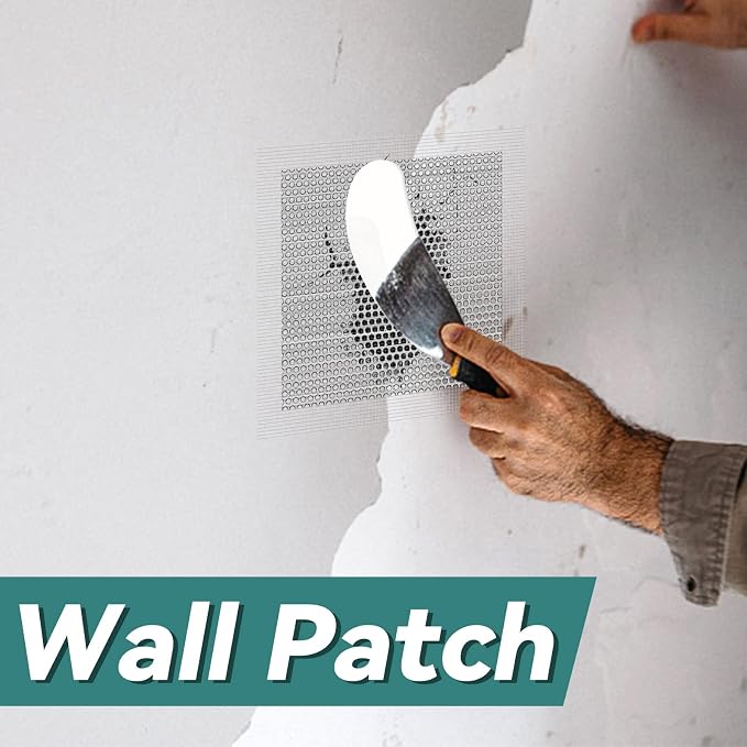 Drywall Patch Kit, 2/4/6/8 inch Self Adhesive Fiberglass Wall Hole Patch Kit - Image 2