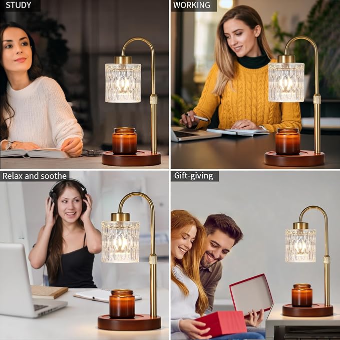 Candle Warmer Lamp with Dimmer and Timer, Home Decor Lamp - Image 5