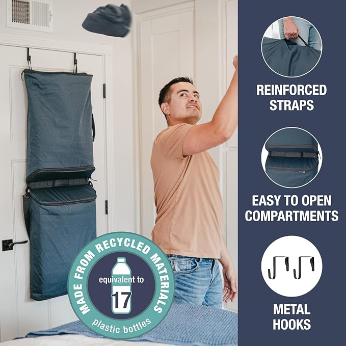 CleverMade Convertible Laundry Hamper Bag - Image 3