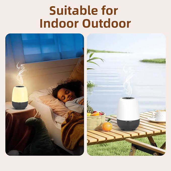 150ML Rechargeable Battery Operated Essential Oil Diffuser, Portable Cordless - Image 6