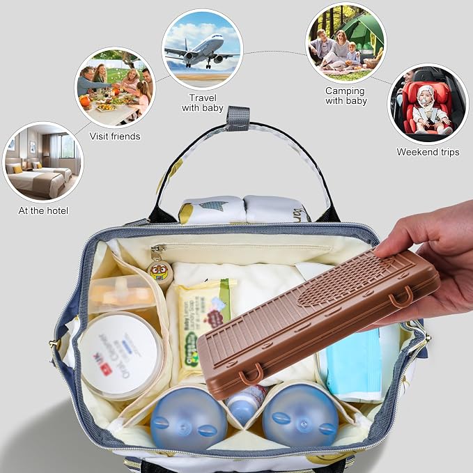 Baby Bottle Drying Rack，Travel Baby Bottle Drying Rack Set, Cleaner Kit - Image 7