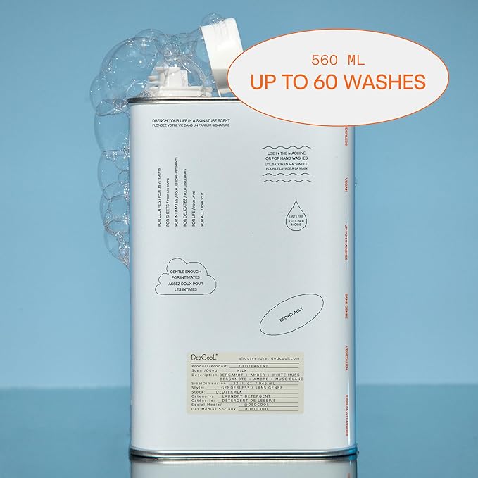 DedCool Liquid Laundry Dedtergent | Red Dakota | Bold Woody Luxurious Fragrance - Image 3