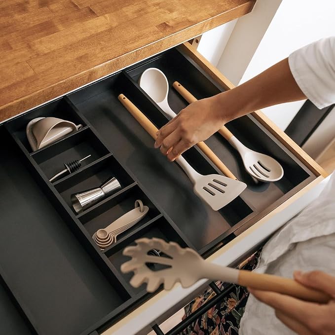 KitchenEdge Adjustable Kitchen Drawer Organizer - Image 7