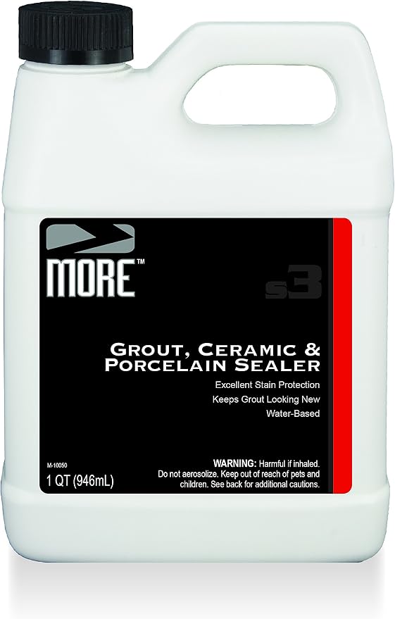 MORE Grout, Ceramic & Porcelain Tile Sealer by MORESurfaceCare