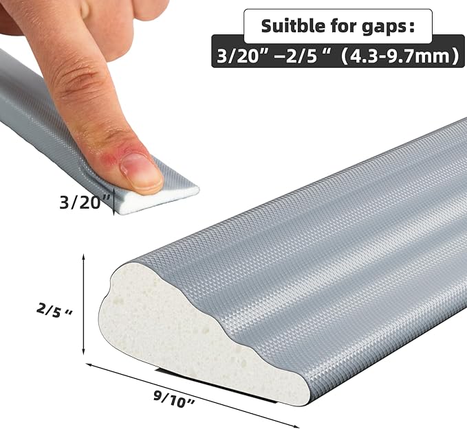 3 Pack*16.4 Ft Weather Stripping Seal Strip - Image 3