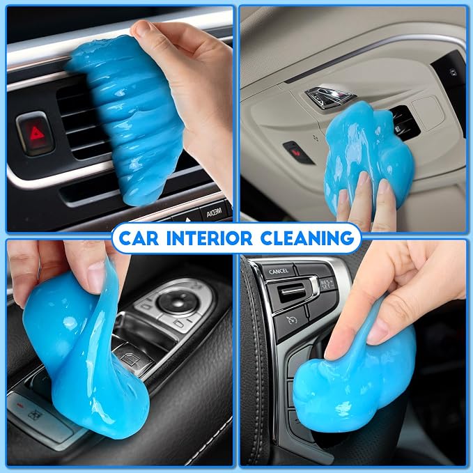 Car Cleaning Gel, 2 Pack Car Cleaning Putty, Universal Auto Deatiling Tools - Image 3