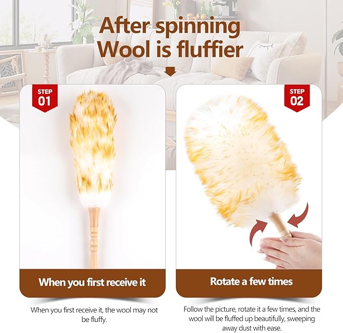 Lambswool Duster for Cleaning - Image 5