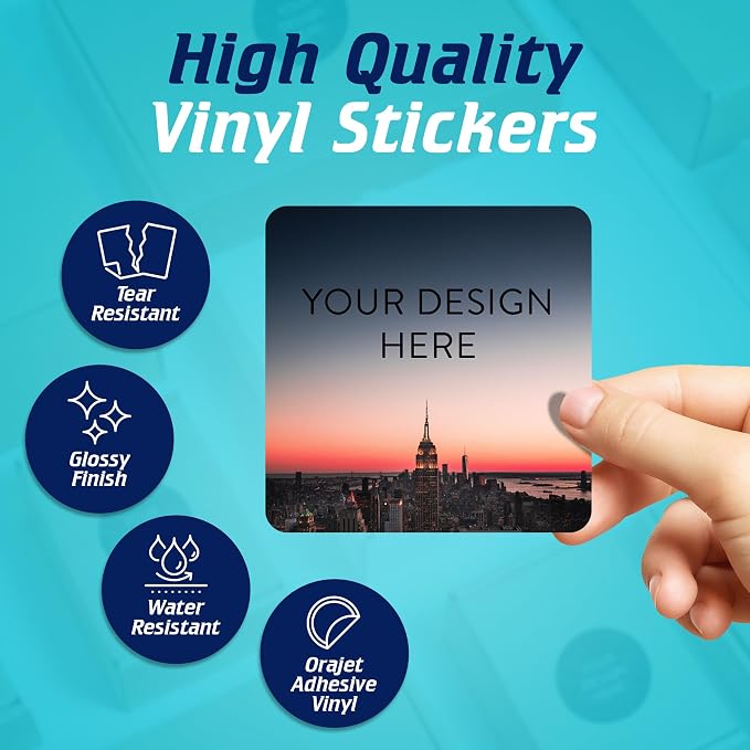 100 Custom Vinyl Stickers - Image 3