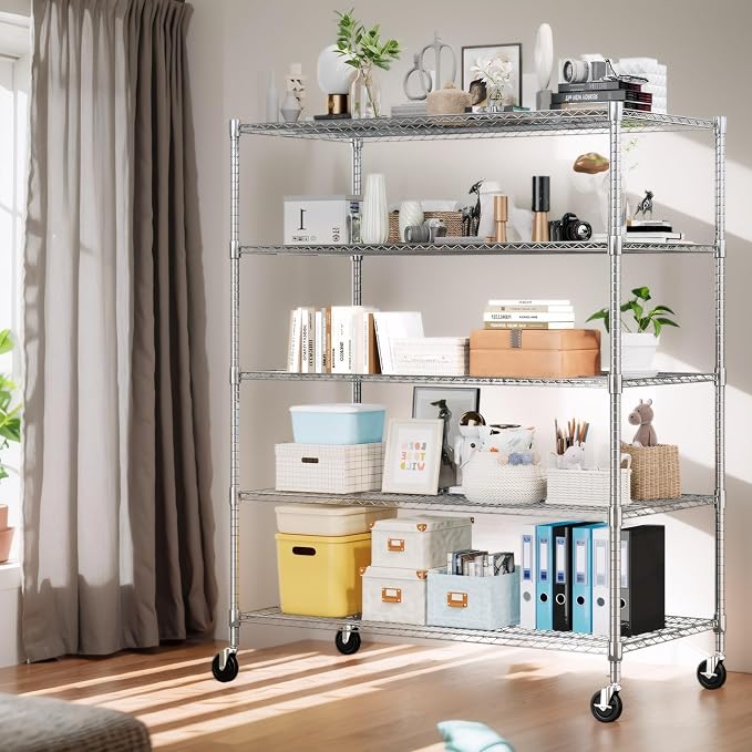 Himimi 5 Tier Wire Shelving
