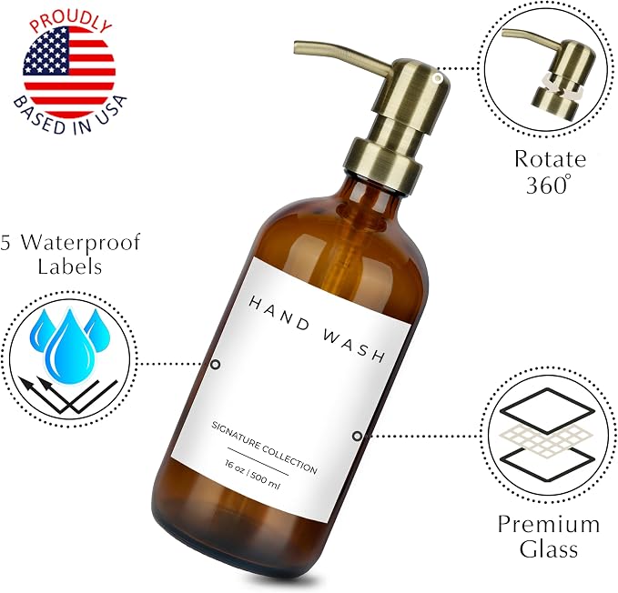 Emerson Essentials Soap Dispenser, Dish Soap - Image 3