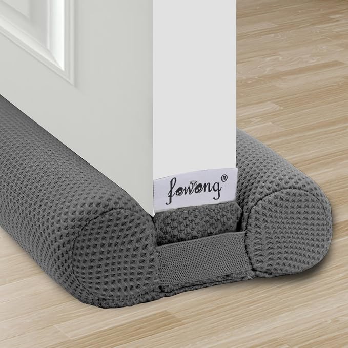 fowong Door Draft Stopper 30" Adjustable Under Door Draft Stopper, by fowong