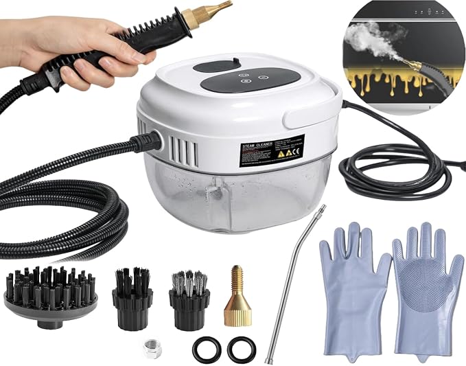 Handheld Steam Cleaner, 2500W Portable Steamer by Foandbevi