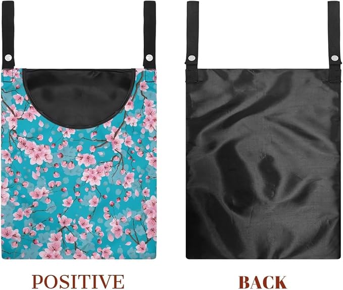 Cherry Blossom Clothespin Pouch Clothespin Bag - Image 7