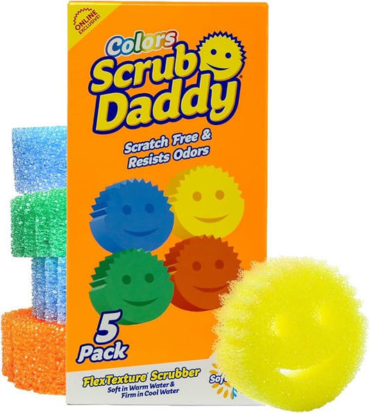 Scrub Daddy Scratch-Free Multipurpose Kitchen Sponges by ScrubDaddy