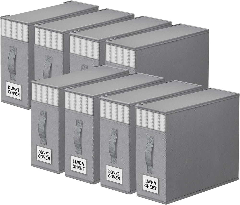 StorageTastic Bed Sheet Closet Organizers and Storage Under Bed Storage