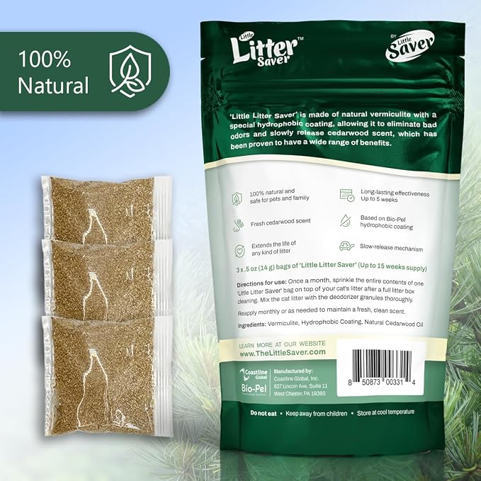 Little Litter Saver | a New Generation Of Cat Litter Box Deodorizer | Unique - Image 2